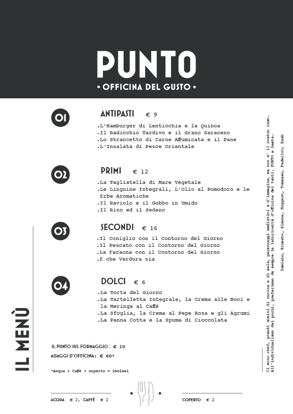 Menu punto febbraio 16 new